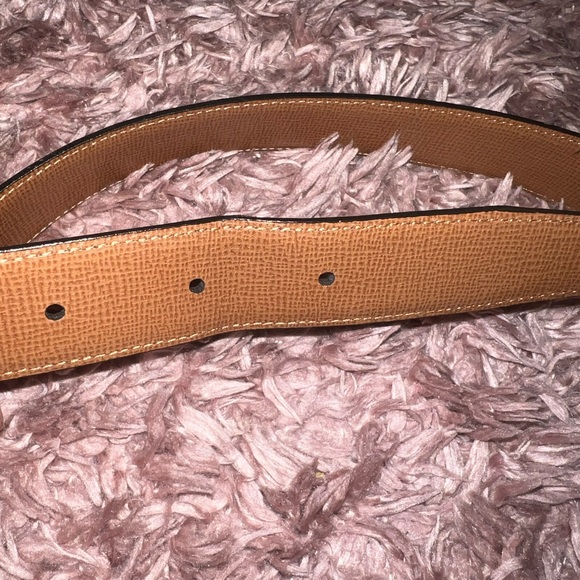 S.T. DuPont brown leather belt - Picture 10 of 10